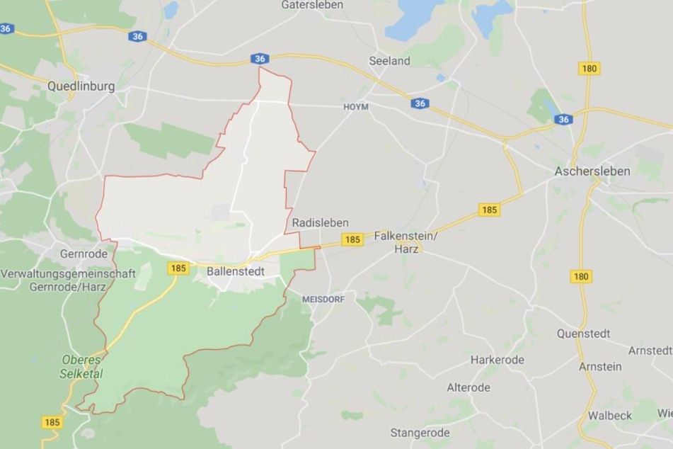Der Unglücksfall ereignete sich in Ballenstedt bei Quedlinburg im Harz.