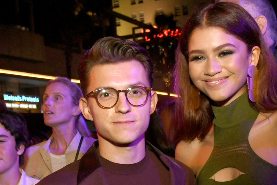 Tom Holland and Zendaya were spotted on a romantic date in Venice on Monday.