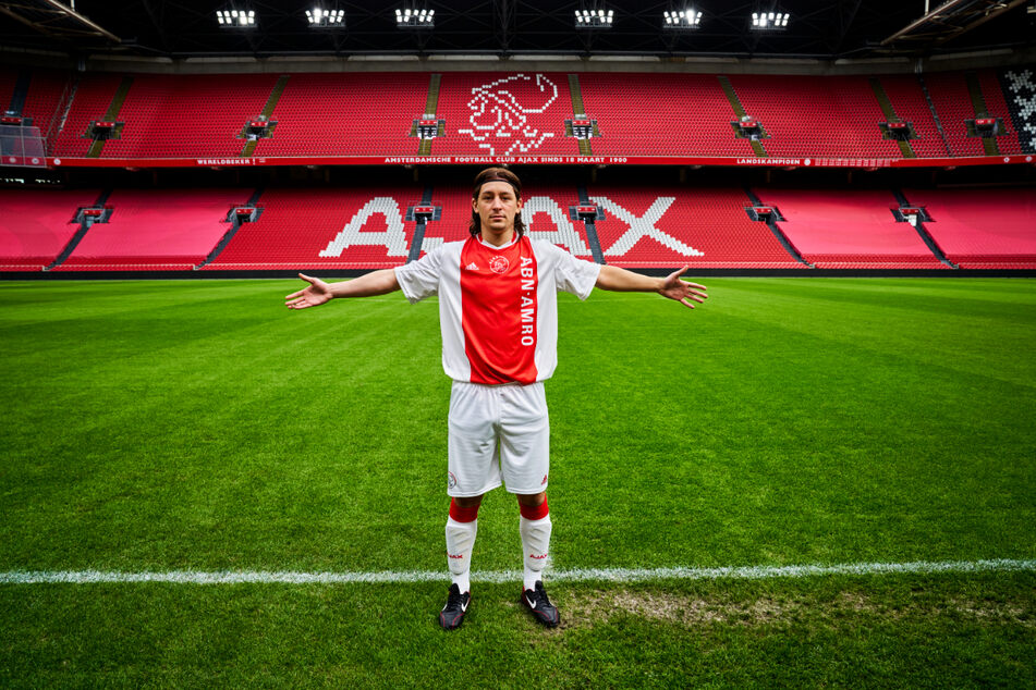 Der fußballerische Stern von Zlatan Ibrahimovic (Granit Rushiti, 22) ging bei Ajax Amsterdam so richtig auf.