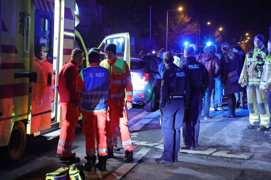 Am Samstag kam es zum Großeinsatz an der Niedersedlitzer Straße.