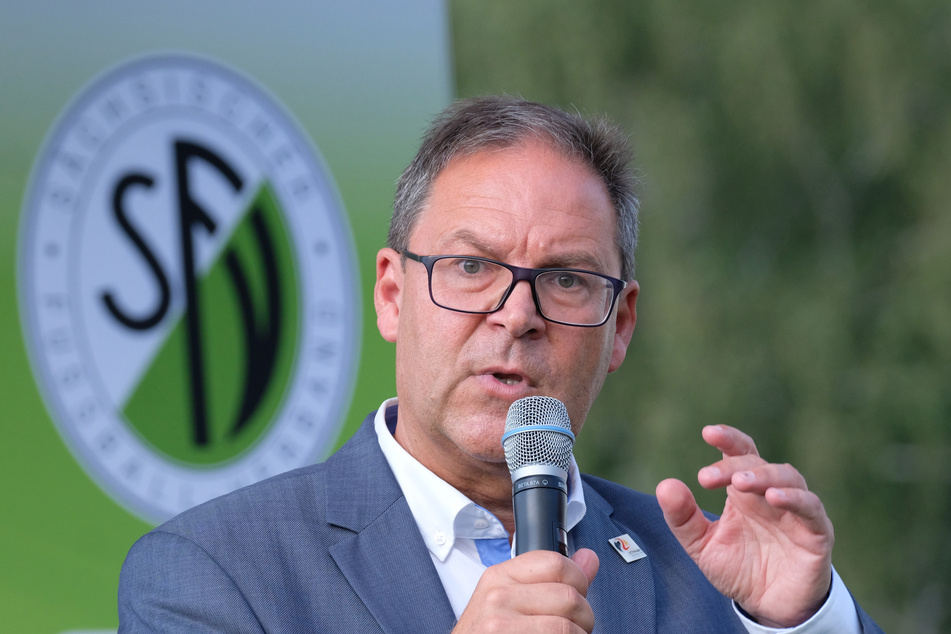 Hermann Winkler, Präsident des Nordostdeutschen Fußball-Verbands (NOFV) .