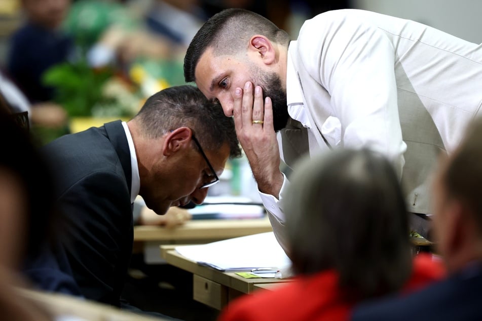 Bei einem Treffen mit BSW-Politikern soll sich der neue Landtagspräsident Tobias Rausch (35, AfD) abgesprochen haben. (Archivbild)