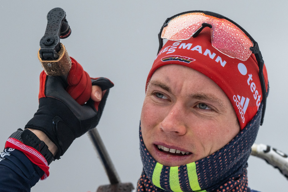 Wind-Chaos bei der Staffel: Deutsche Biathlon-Männer verpassen Medaille