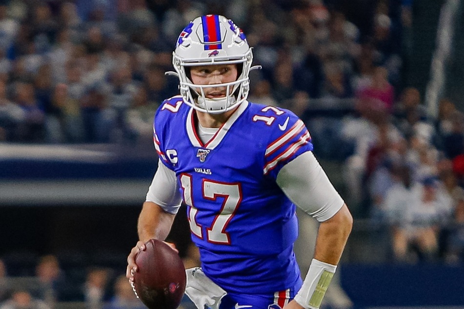 Bills quarterback Josh Allen threw two touchdowns in Buffalo's win over Houston on Sunday.