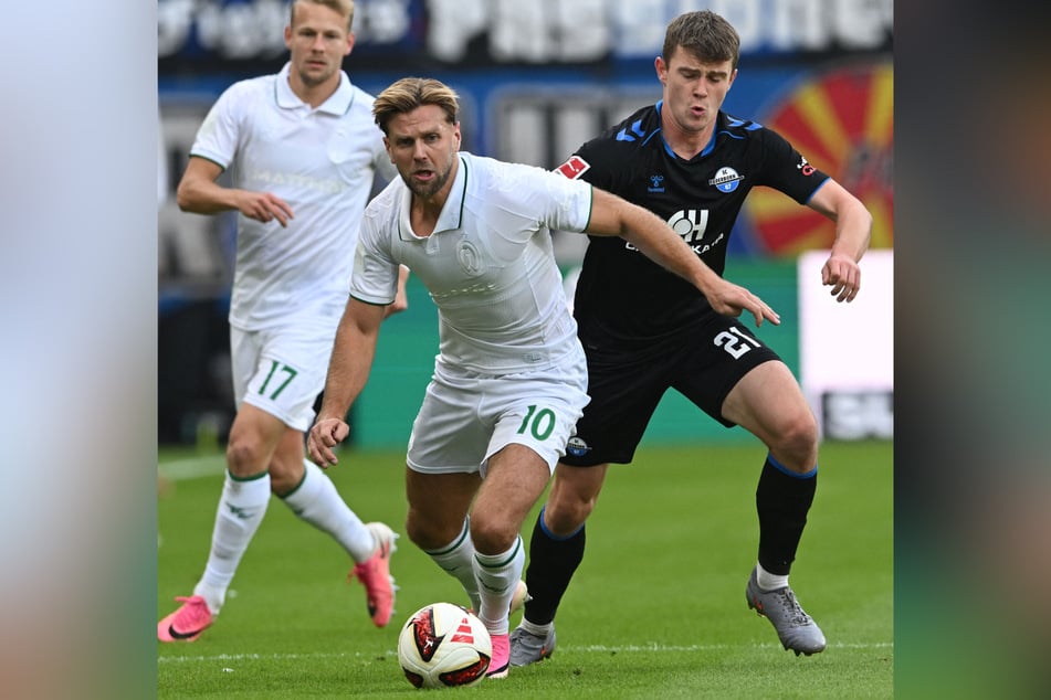 Zwei seiner sechs Bundesliga-Treffer erzielte Niclas Füllkrug (33, M.) gegen den SC Paderborn.