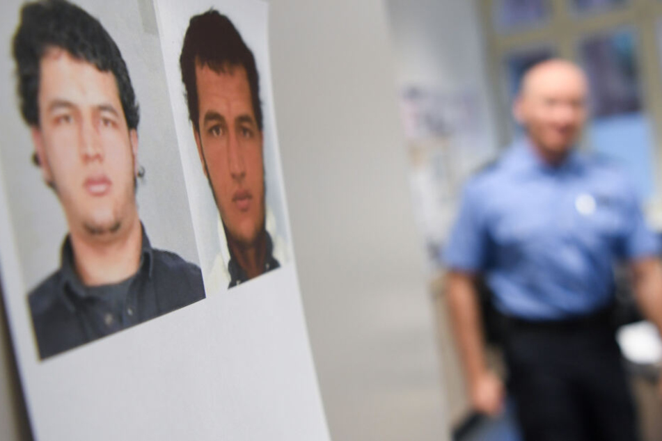 Fahndungsfotos des damals im Zusammenhang mit dem Terroranschlag von Berlin gesuchten Tunesiers Anis Amri.