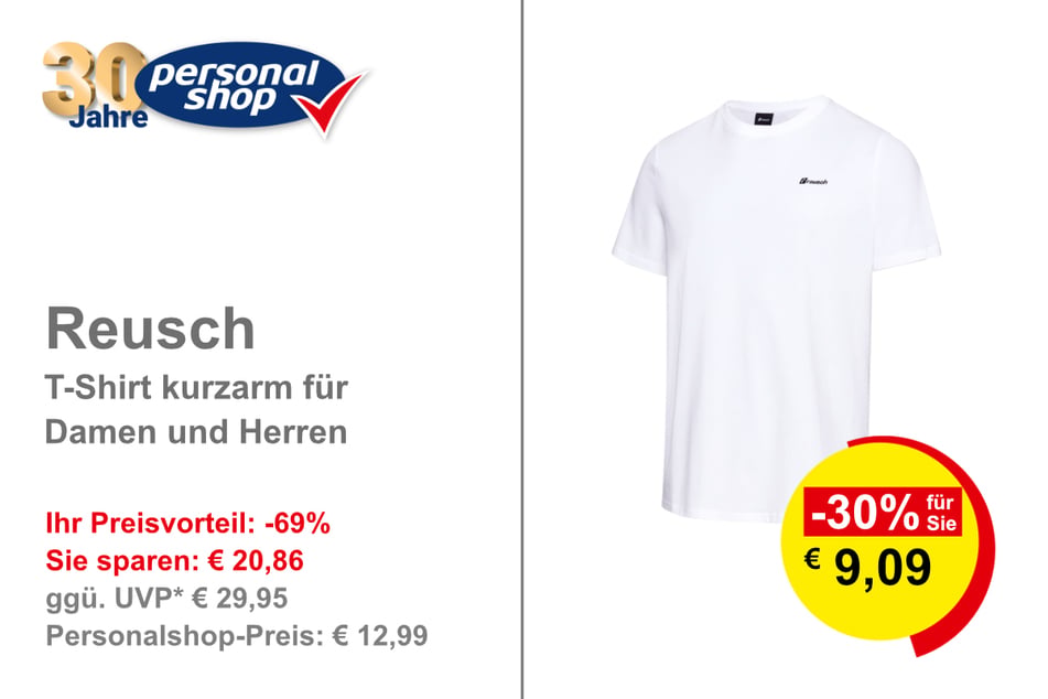 Reusch T-Shirt kurzarm für Damen und Herren
