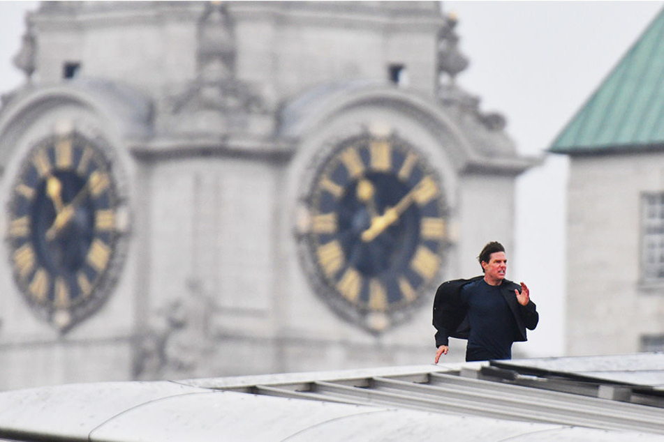 Über den Dächern von London: Tom Cruise durfte sich austoben - verletzte sich bei einem Sprung aber so schwer, dass die Dreharbeiten monatelang unterbrochen werden mussten.