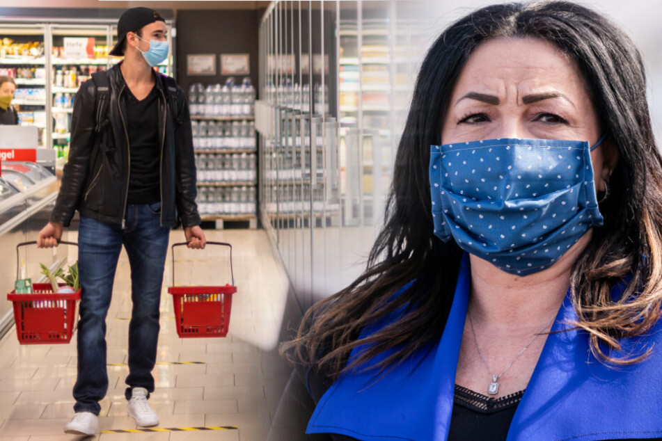 Berlins Gesundheitssenatorin Dilek Kalayci wünscht sich auch beim Einkaufen eine Maskenpflicht.