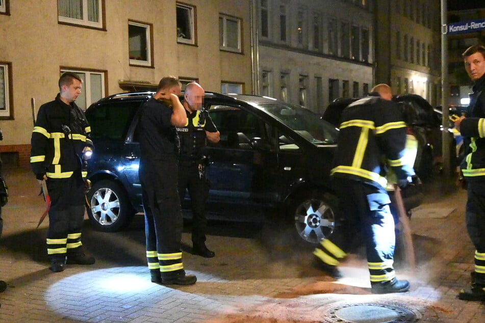 Kurz vor der Schussabgabe ereignete sich ganz in der Nähe ein Verkehrsunfall.