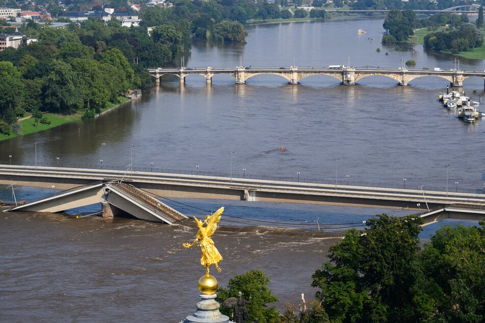 Falls in Dresden eine komplett neue Carolabrücke entstehen müsste, könnte diese wohl auch aus Carbonbeton gebaut werden.