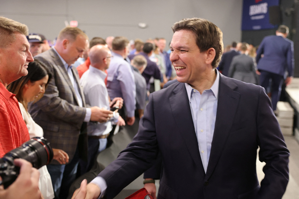 DeSantis pitched evangelicals with talking points largely similar to Trump's.