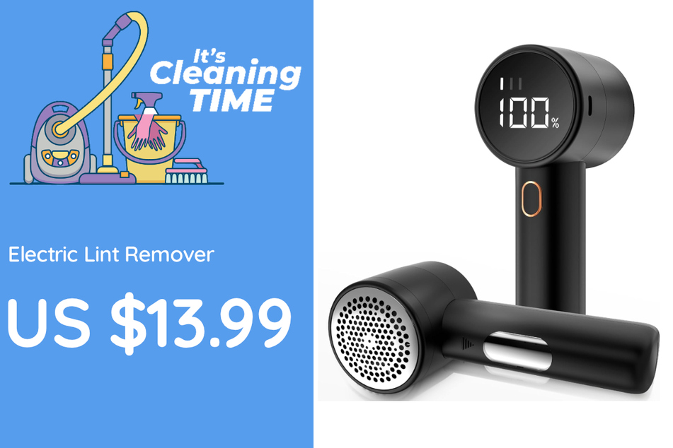 The Electric Lint Remover.