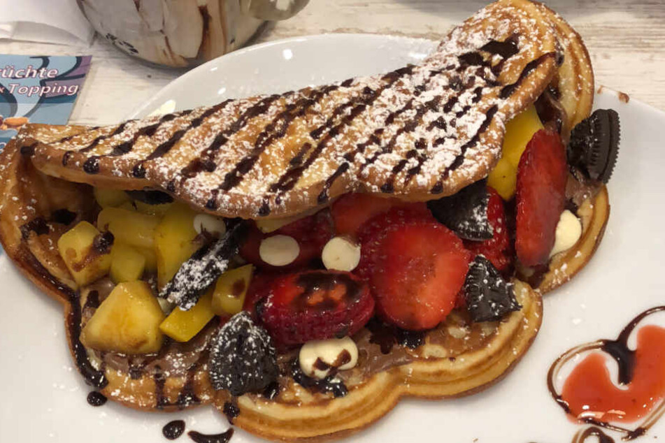 Jede Waffel ist eine Überraschung.