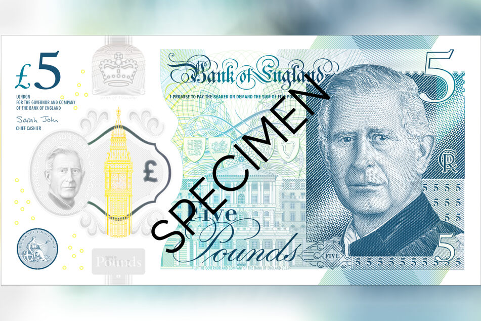 Die neuen Pfundnoten werden nicht die mit Königin Elisabeth II. ersetzen.
