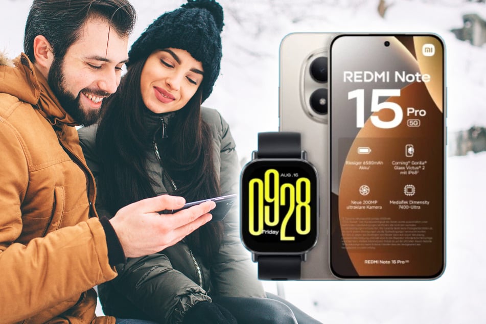 Xiaomi Redmi Note 15 Pro 5G mit gratis Redmi Watch 5 Active im Februar-Angebot