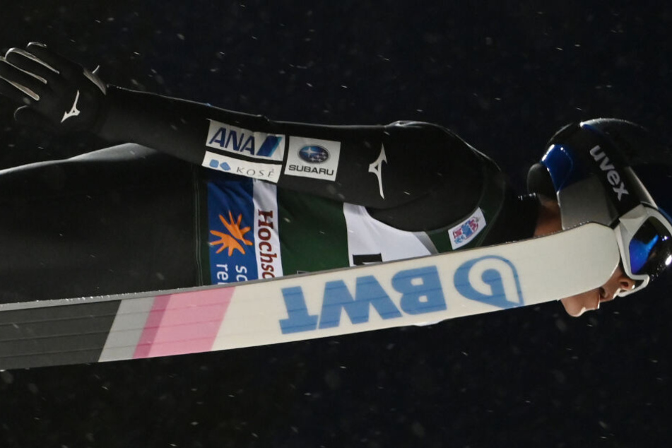 Der Japaner Ryoyu Kobayashi gewann die Qualifikation am Freitag.