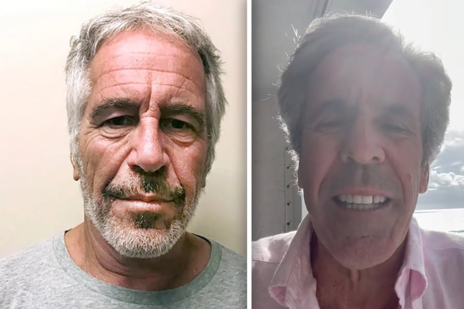 Pete (r.) podkreśla na swoim profilu na Instagramie „not.epstein”, że nie jest skazanym przestępcą seksualnym Jeffreyem Epsteinem (†66).