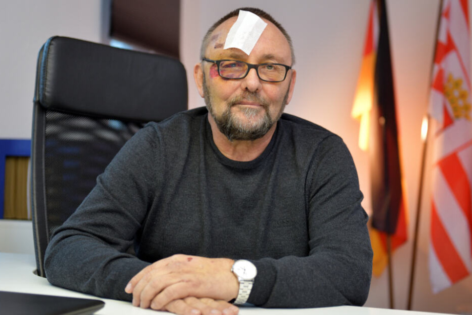 Frank Magnitz wurde bei dem Angriff verletzt.
