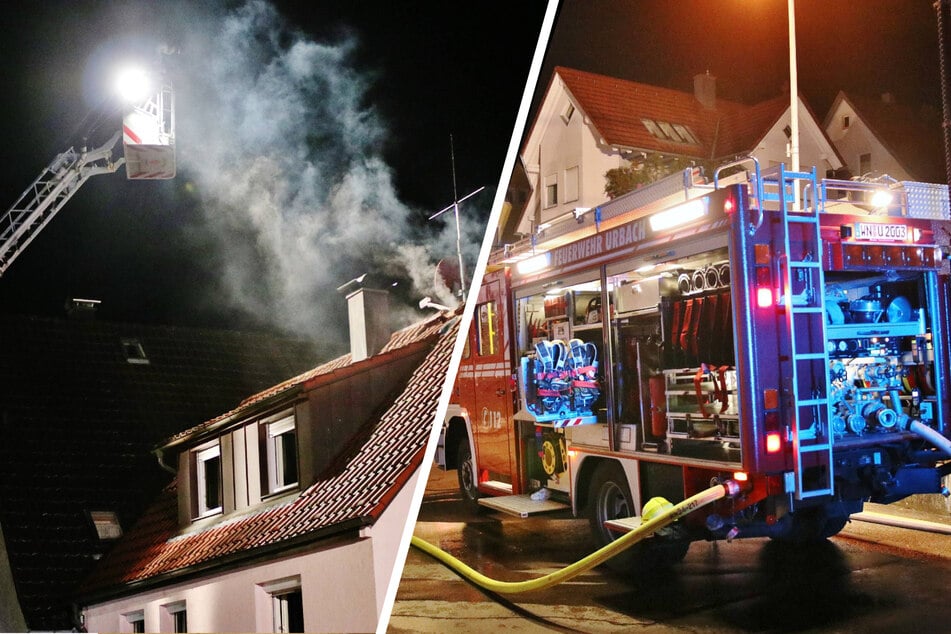 Heiße Asche auf Balkon gestellt: Wohnhaus brennt vollkommen aus
