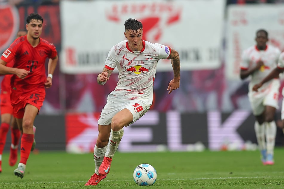 Benjamin Sesko (21) könnte RB Leipzig richtig viel Geld einbringen.