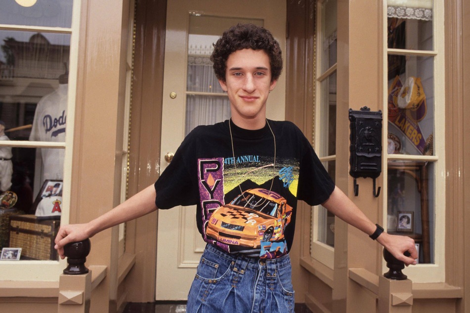 Dustin Diamond as Sam "Screech" Powers on Saved by the Bell in 1992.