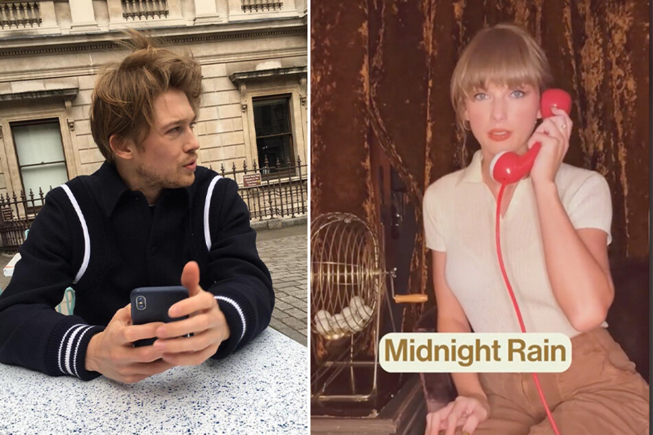 Fans think Taylor Swift's (r) new album Midnights will unveil unknown details about her relationship with Joe Alwyn.