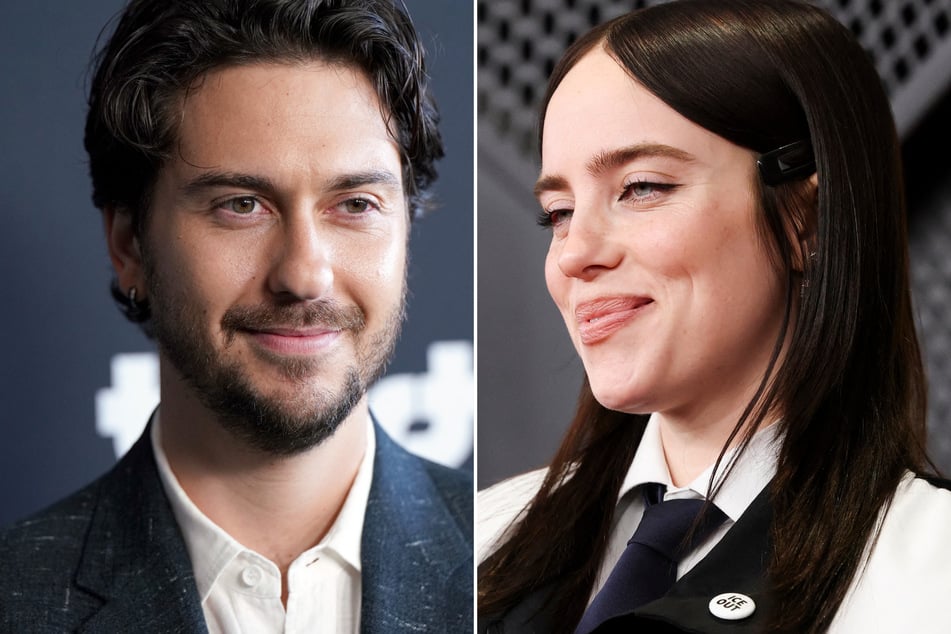 Going to the chapel? Billie Eilish (r.) sparked some engagement rumors after attending the Grammys with Nat Wolff on Sunday.