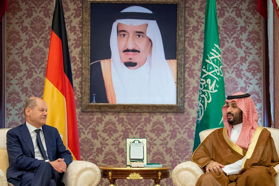 Scholz traf am Wochenende auch Kronprinz Mohammed bin Salman (37) von Saudi-Arabien.