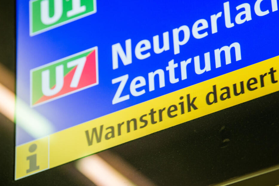 Die U-Bahn soll am Dienstag in München bestreikt werden.