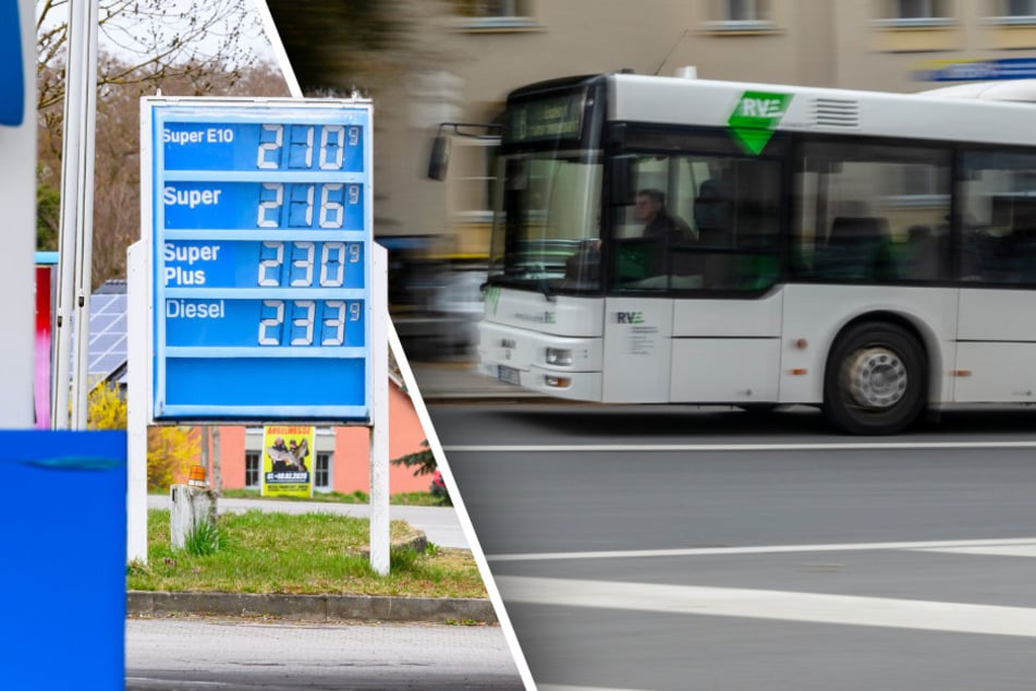 Chemnitz: Spritkosten-Explosion: So heftig trifft die Energiekrise die Verkehrsunternehmen
