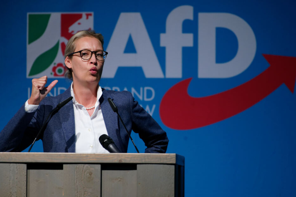 Die AfD-Bundesvorsitzende Alice Weidel (40) spricht beim Landesparteitag in NRW.