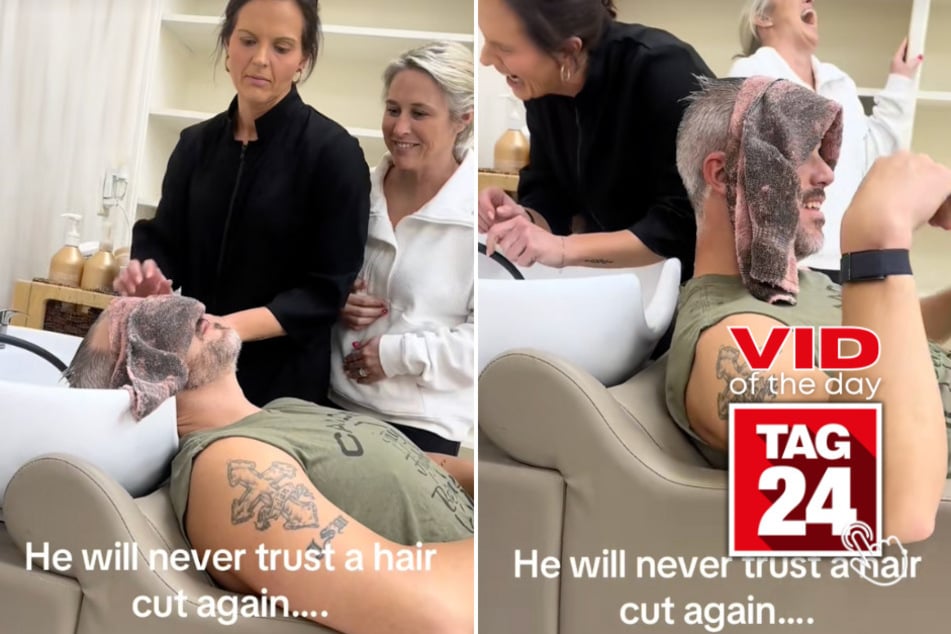 viral videos: Viral Video of the Day for February 16, 2025: Viral hair salon prank has viewers laughing out loud!