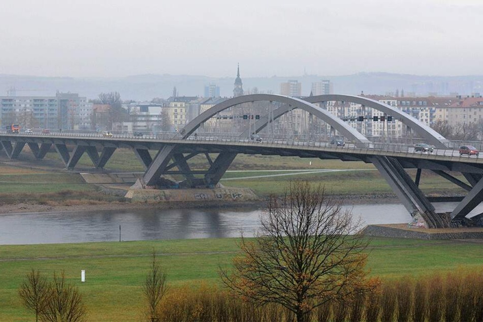 Rund um die Waldschlößchenbrücke stehen millionenschwere Umweltschutzmaßnahmen an.