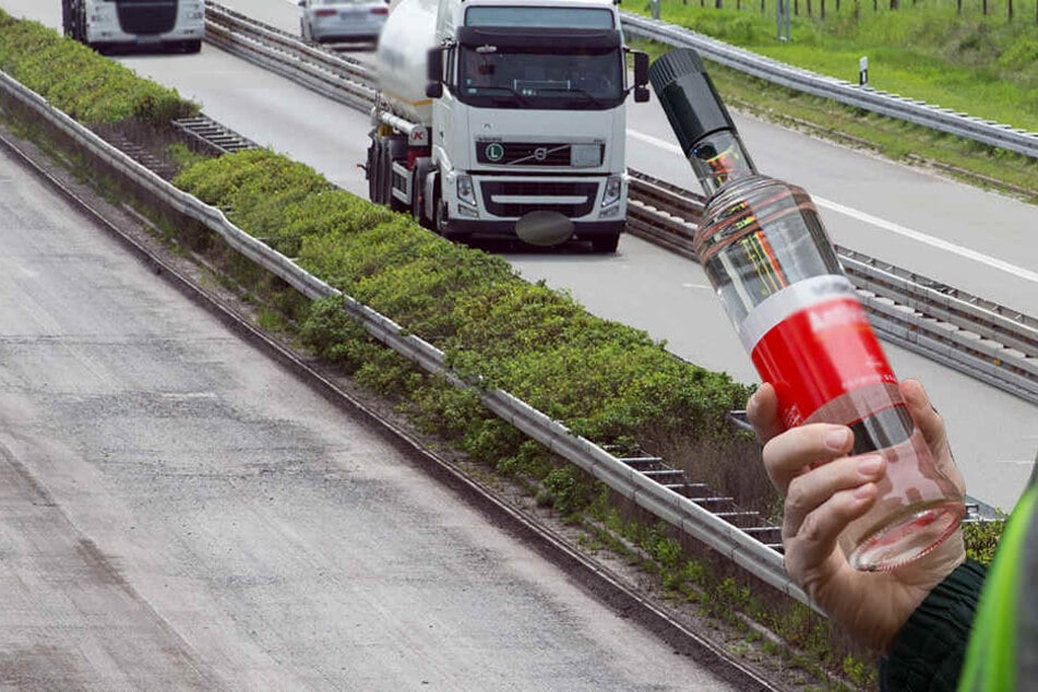 Der betrunkene Fahrer bedrohte sogar noch seinen Chef. Doch der feuerte ihn fristlos.