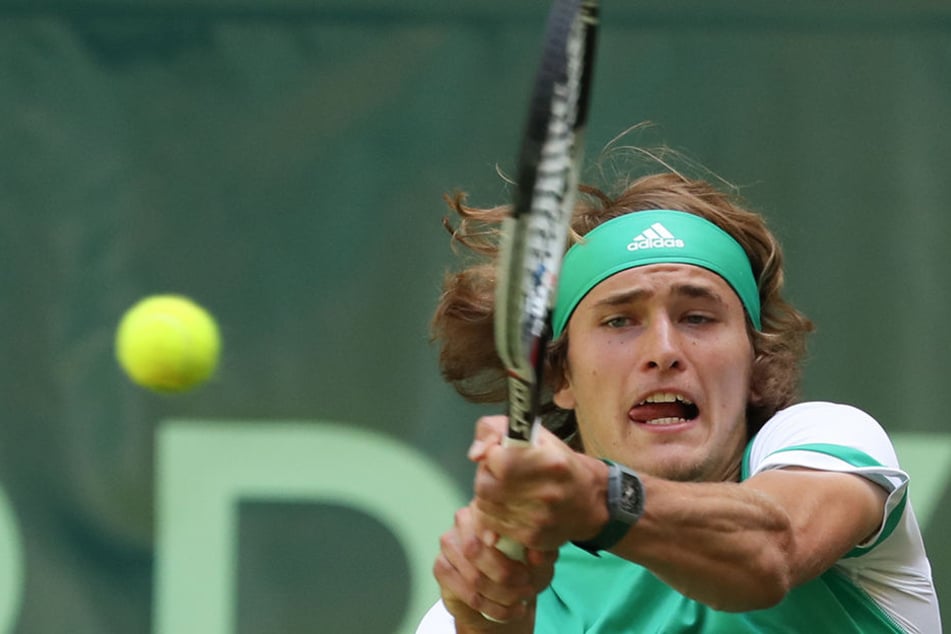 In zwei Sätzen bezwang Alexander Zverev seinen Gegner Philipp Kohlschreiber.