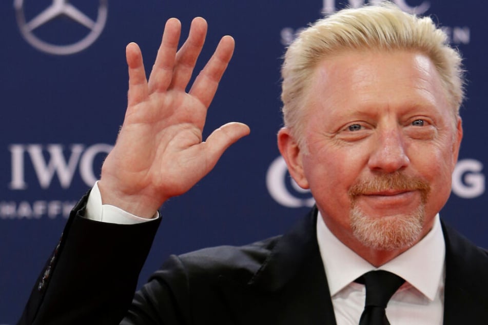 Boris Becker auf dem roten Teppich zur Verleihung der Laureus World Sport Awards 2019.
