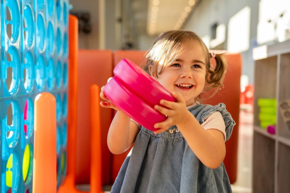 Die Kids´Corner lädt zum Auspowern ein.