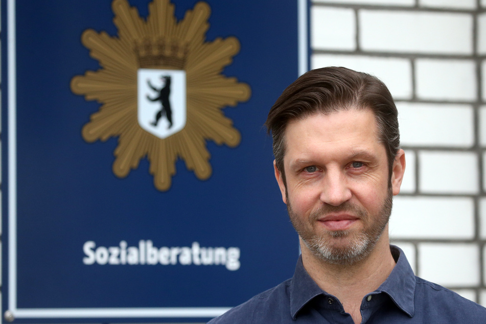 Jan Hülsenbeck, Leiter des Psychosozialen Dienstes der Berliner Polizei. In der Corona-Pandemie suchen Berliner Polizisten angesichts psychischer Belastungen verstärkt Rat und Hilfe.