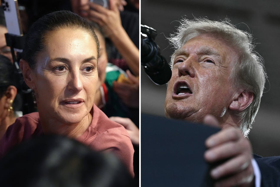 Trump mocks Sheinbaum's pronunciation of "Mexico" in shock racist rant