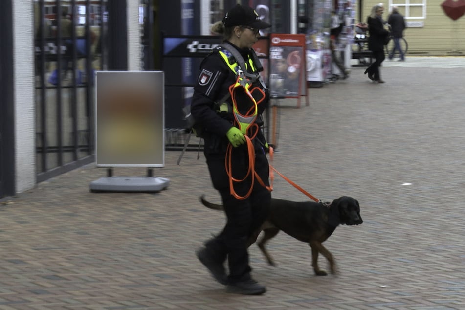 Die Polizei fahndete mit einem Großaufgebot nach den Tätern.