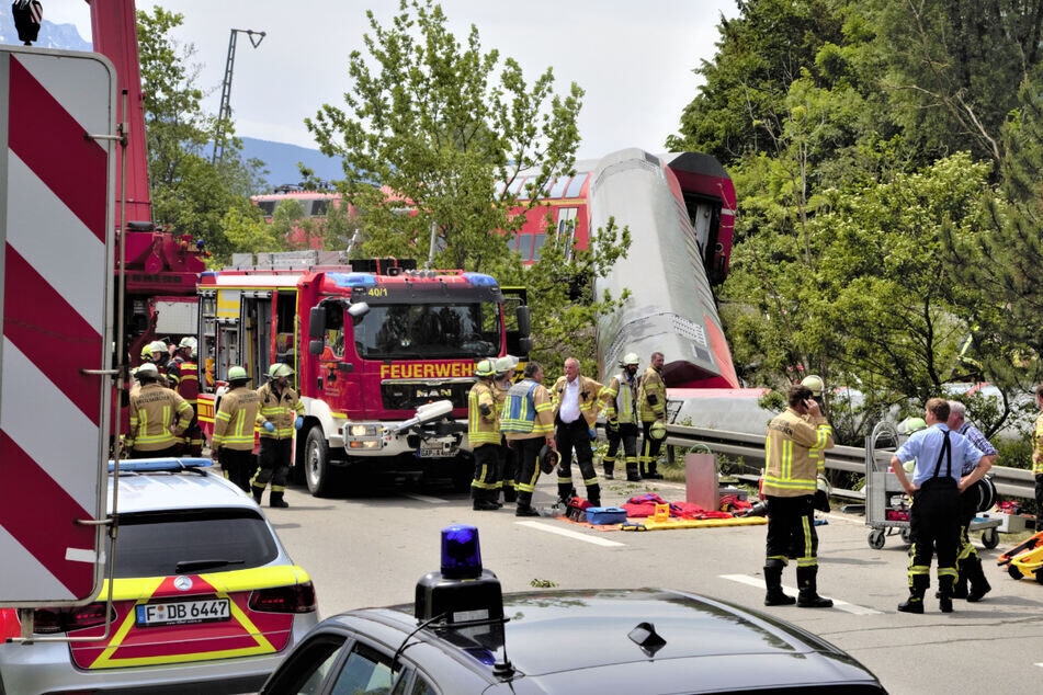 Das Unglück ereignete sich gegen 12.15 Uhr im Ortsteil Burgrain in den Loisachauen.