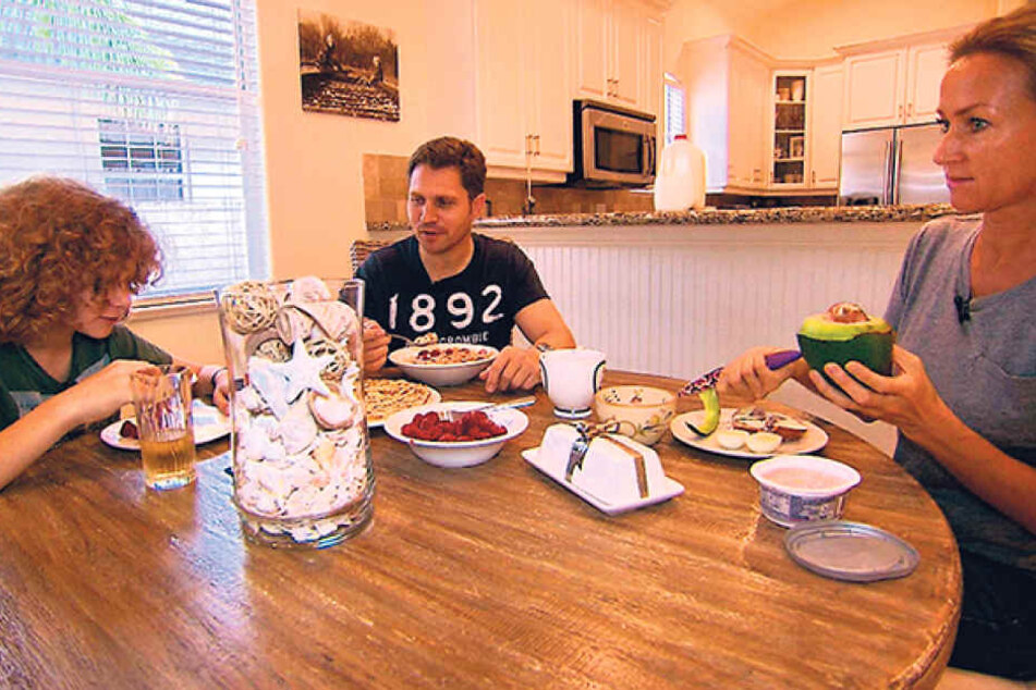 Dirk Fischer arbeitet sechs Tage pro Woche. Das gemeinsame Frühstück mit Ehefrau Svetlana und Sohn Leon ist ihm heilig.