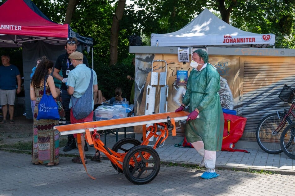 Zahlreiche Festival-Besucher meldeten sich am Sonntag bei den Sanitätern und klagten Magen-Darm-Beschwerden.