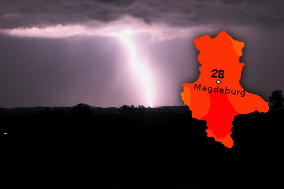 Am Wochenende wird es in Sachsen-Anhalt heiß, aber gewittrig.