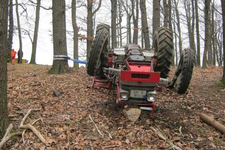 Der Mann wurde von einem Traktor erschlagen.