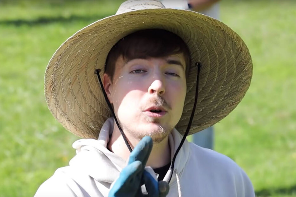 MrBeast (21) alias Jimmy Donaldson in seinem YouTube-Video, das hohe Wellen schlägt.