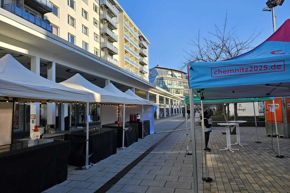 Auch an der Kulturenküche im Chemnitzer Rosenhof ist es noch ruhig.