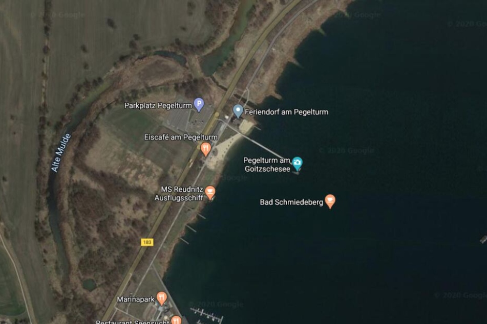 Der Unfall ereignete sich in Höhe des Pegelturms.