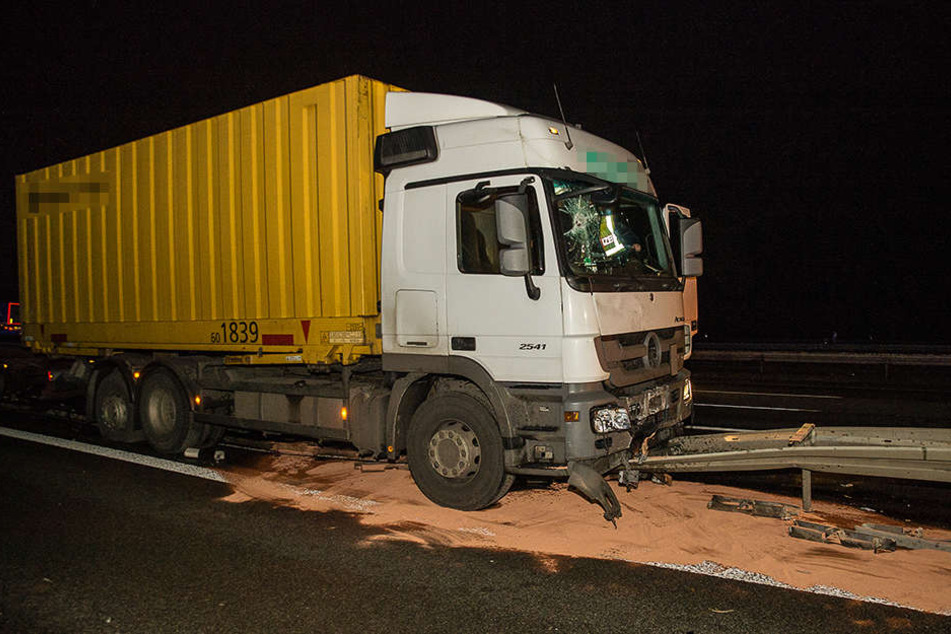 Der Fahrer erlitt am Steuer einen Schwächeanfall.